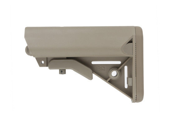 B5 SOPMOD enhanced carbine stock FDE for Mil-Spec buffer tubes